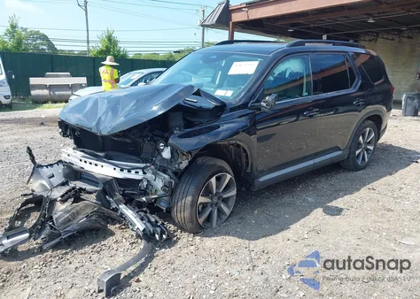 2024 Honda Pilot Touring из США, поврежденный, VIN 5FNYG1H77RB024994